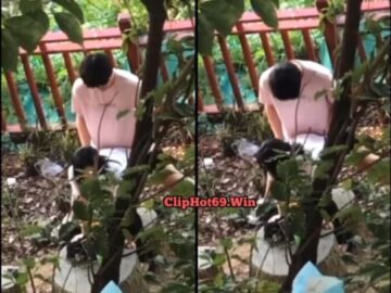 quay lén cặp đôi đang doggy
